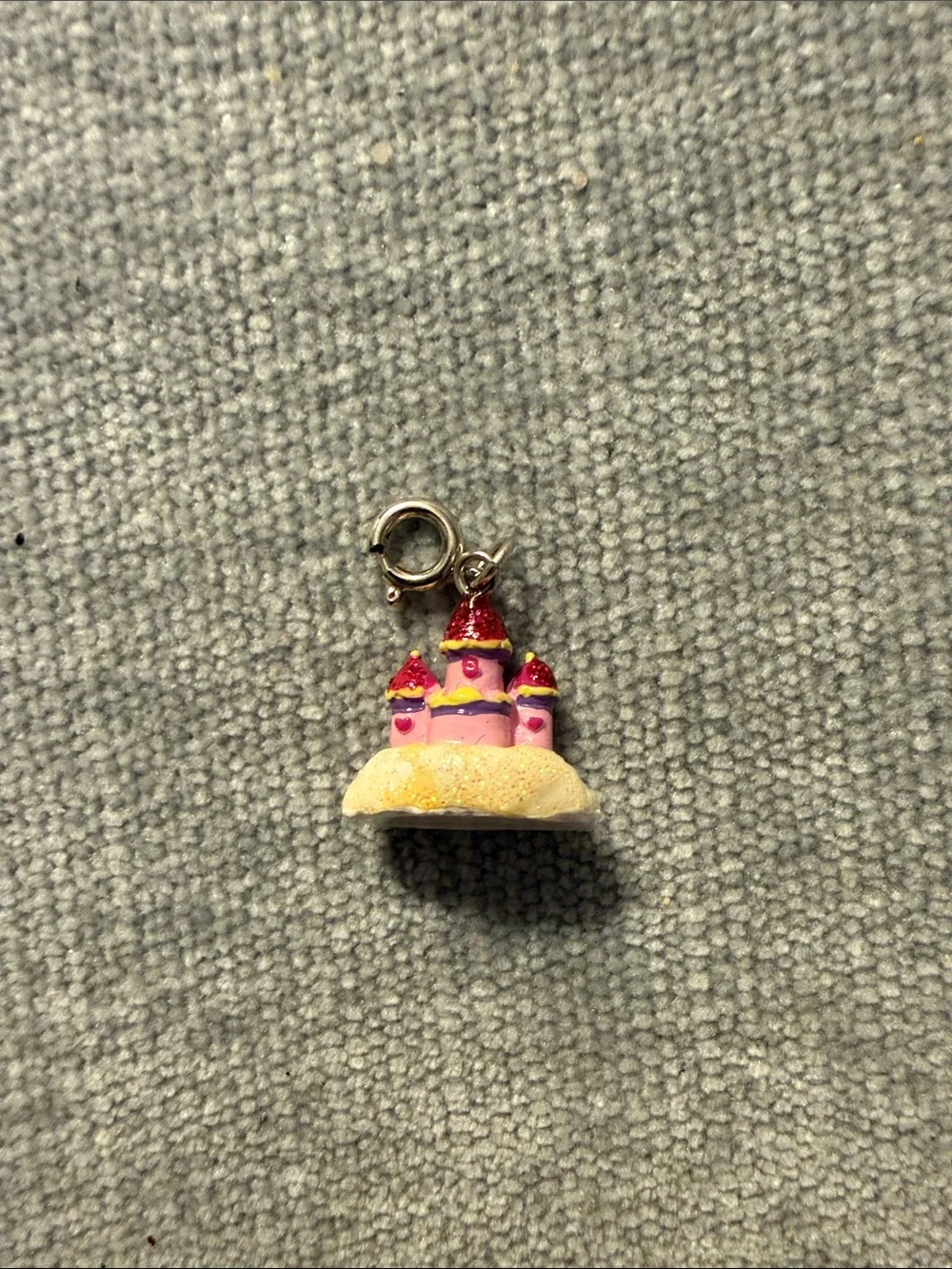 GAP Kids Pink Floral Link Charm Bracelet with Sweet Themed Charms